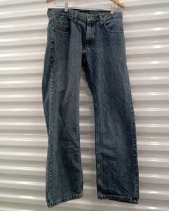 Lee Dungarees Mens Straight Leg Jeans Waist 34